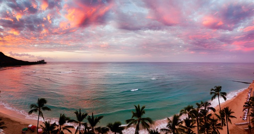 Sydney Hawaii Great Barrier Rwwf Goway Waikiki Sunset Honolulu Travel Team